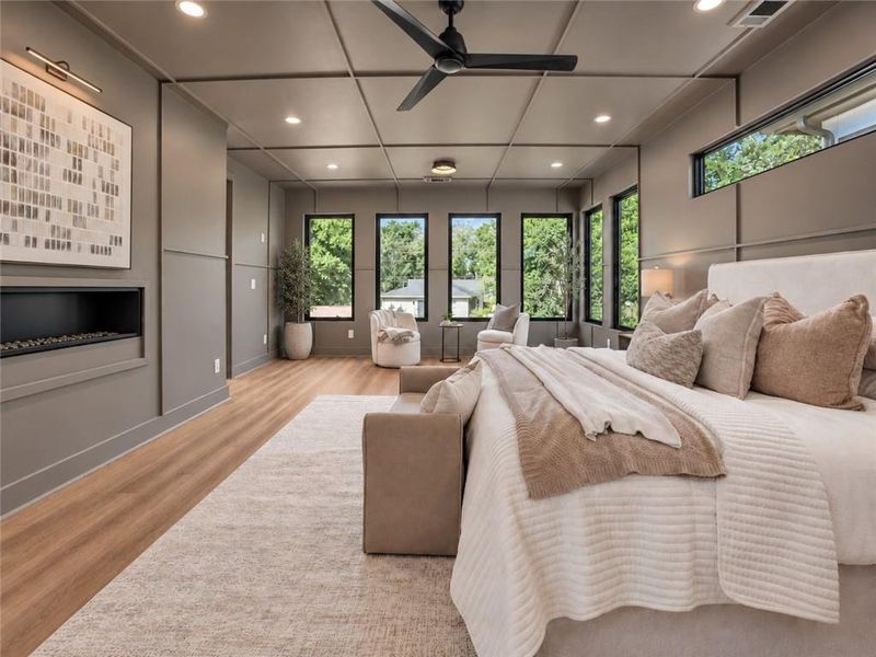 Furnished interior view inside a new home in , Atlanta (Image 18).