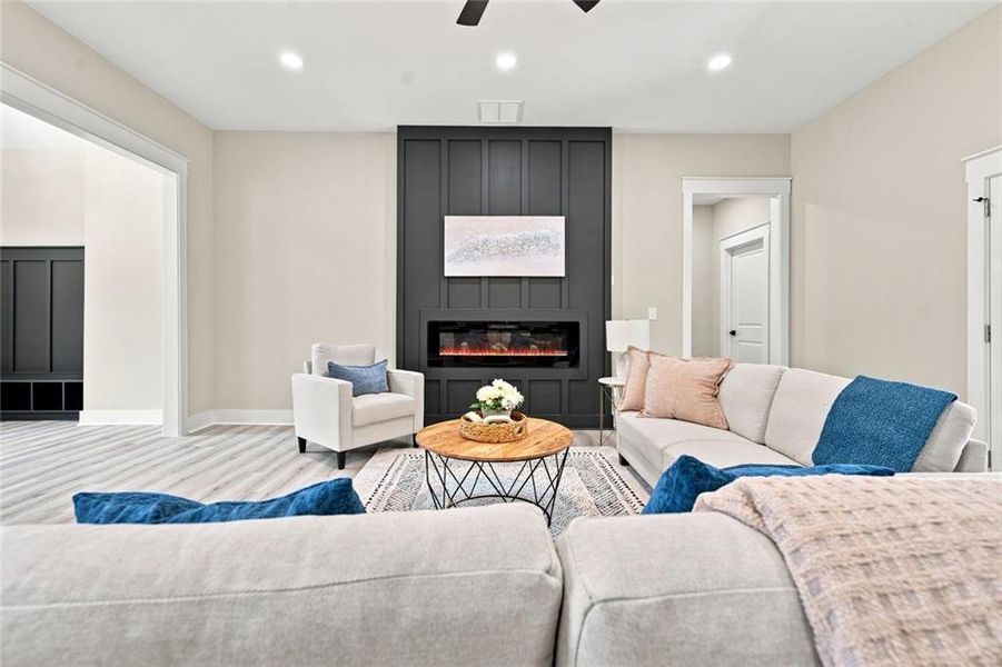 Furnished interior view inside a new home in , Douglasville (Image 19).