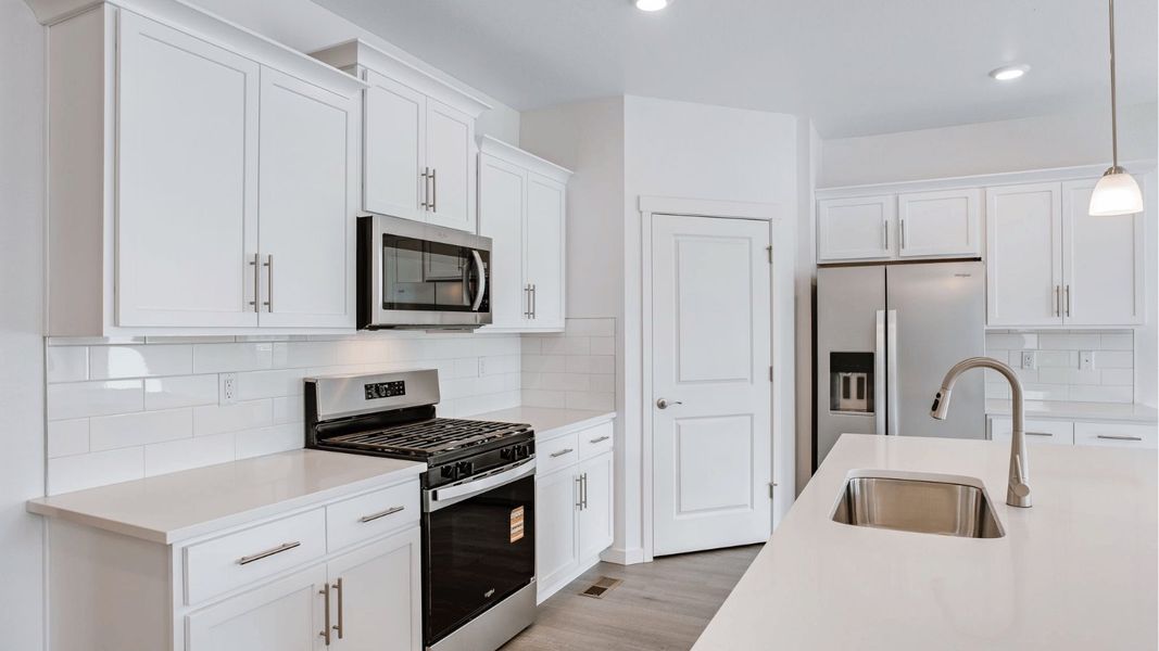 Furnished interior view inside a new home in Brighton Crossing, Brighton (Image 6).