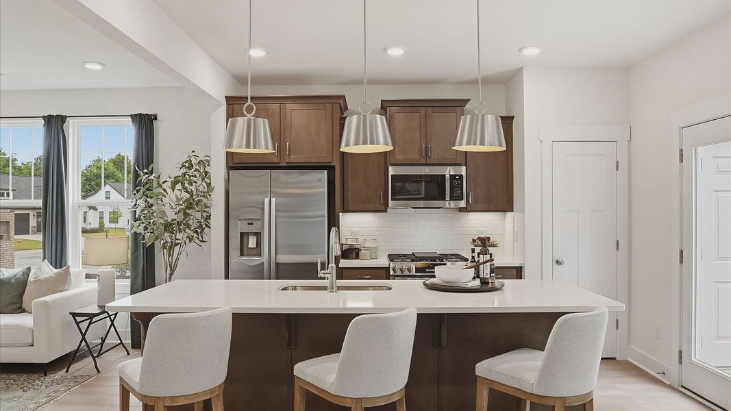 Furnished interior view inside a new home in Anna's Pointe, Simpsonville (Image 9).