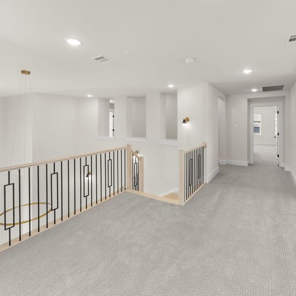 Spacious, unfurnished interior of a new home in StarView, Prosper (Image 82).