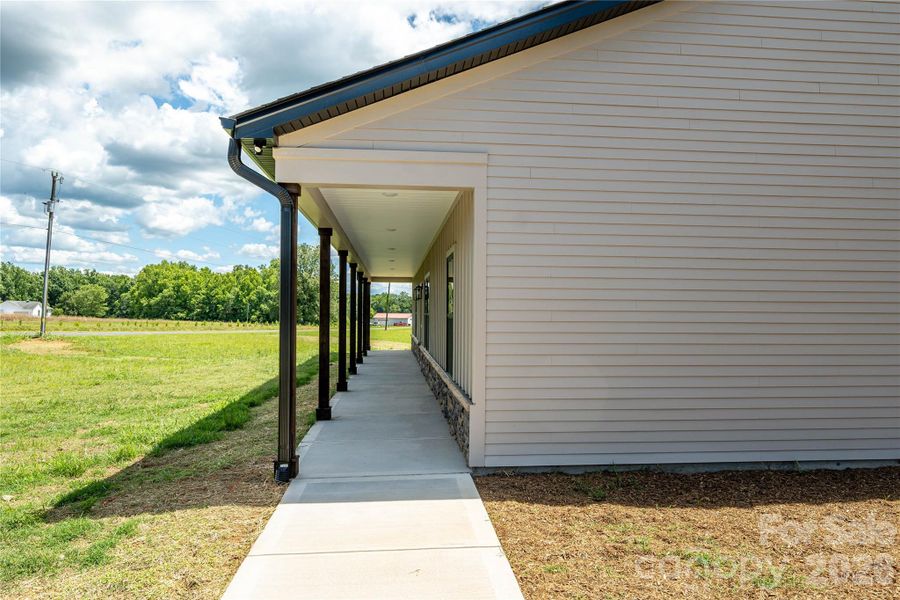 Exterior details and patio area of a home in , Clover (Image 4). Exterior details and patio area of a home in , Clover (Image 4).