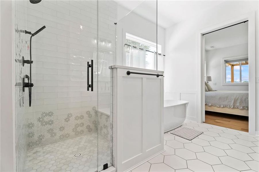 Furnished interior view inside a new home in , Cumming (Image 11).