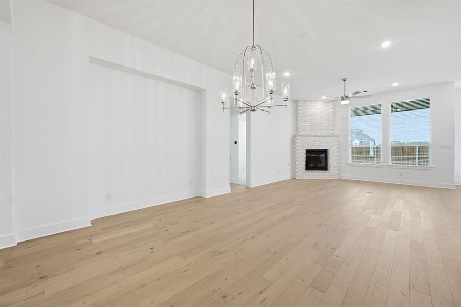 Spacious, unfurnished interior of a new home in Wellington: Artisan Series - 50ft lots, Haslet (Image 14).