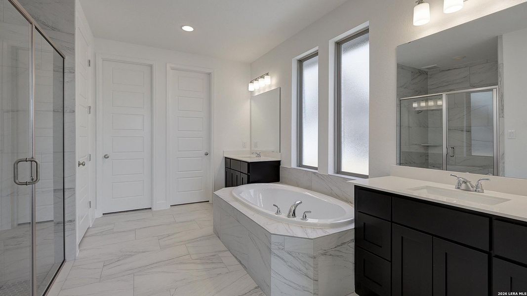 Furnished interior view inside a new home in Arcadia Ridge, San Antonio (Image 7).