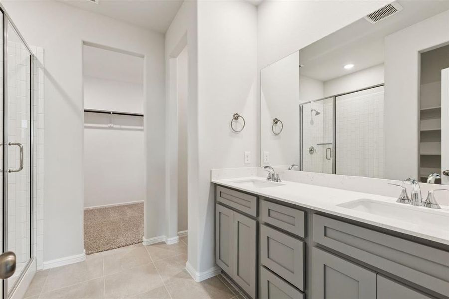 Furnished interior view inside a new home in AnaCapri, Anna (Image 8).