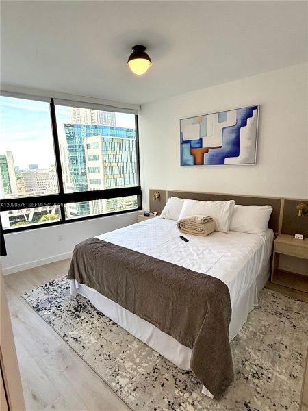 Furnished interior view inside a new home in , Miami (Image 5).