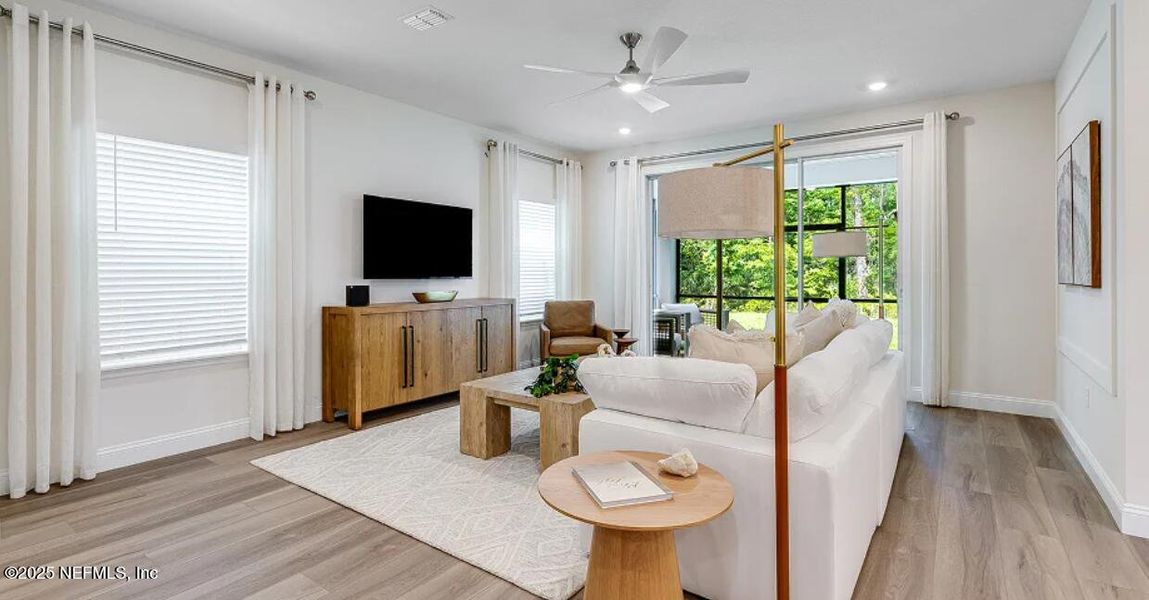Furnished interior view inside a new home in Russell Retreat, Green Cove Springs (Image 18).