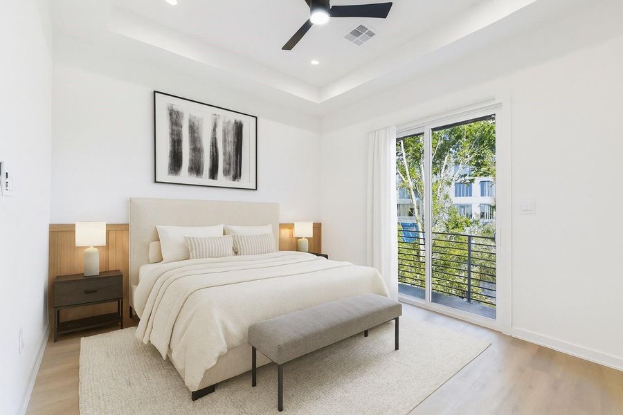 Virtual Staging Bedroom