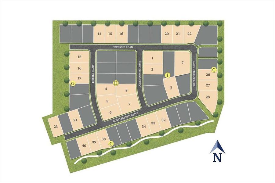 Hills of Legacy Site Map