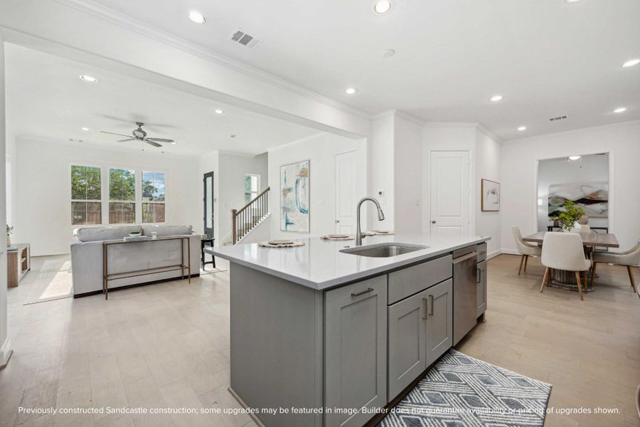 Never miss a moment. Whether you’re meal-prepping or chatting with friends, this open layout keeps you in the mix—and makes hosting effortless. Never miss a moment. Whether you’re meal-prepping or chatting with friends, this open layout keeps you in the mix—and makes hosting effortless.