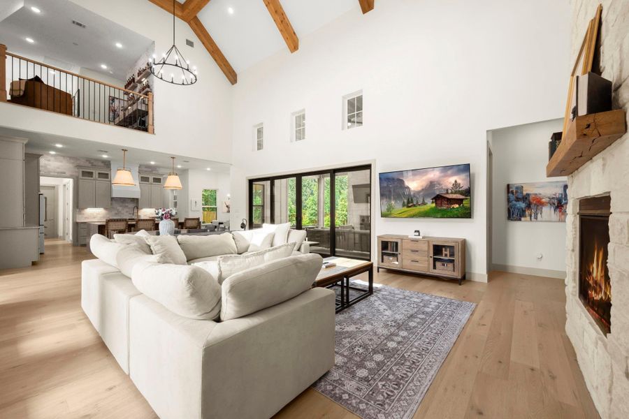 Furnished interior view inside a new home in , Tomball (Image 19).