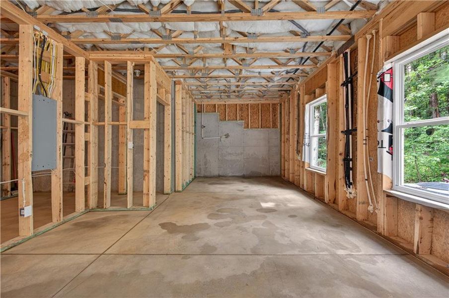 In-progress construction of a new home in , Cumming, GA (Image 49). In-progress construction of a new home in , Cumming, GA (Image 49).