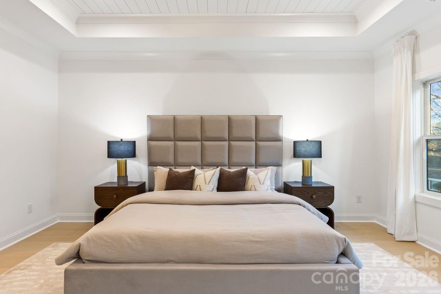 Furnished interior view inside a new home in , Charlotte (Image 35).