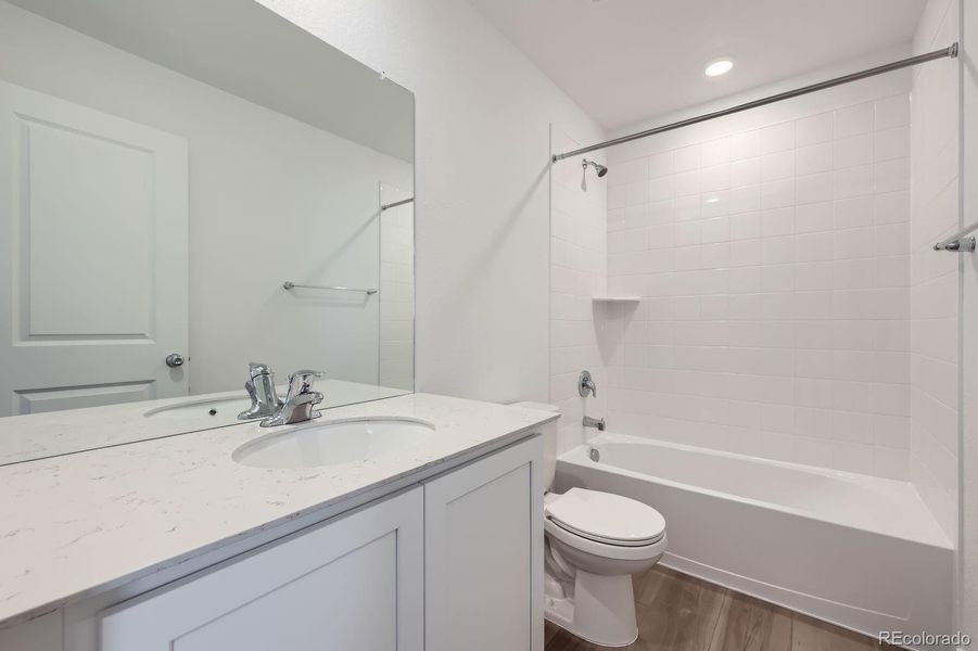 Furnished interior view inside a new home in Copper Chase: The Celestial Collection, Colorado Springs (Image 6).