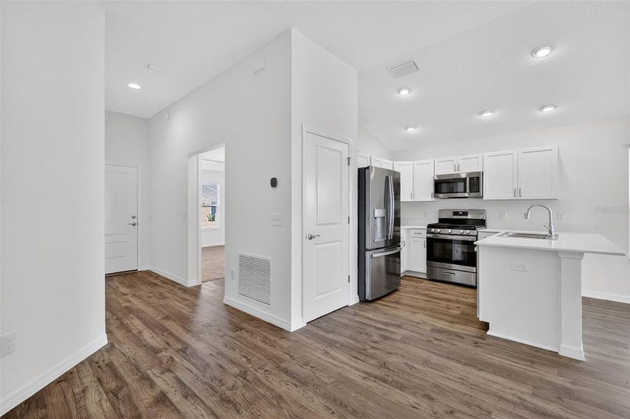 Furnished interior view inside a new home in , The Villages (Image 5).