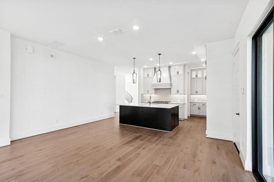 Spacious, unfurnished interior of a new home in Easthaven at Bridgeland Central - Horizon Collection, Cypress (Image 30).