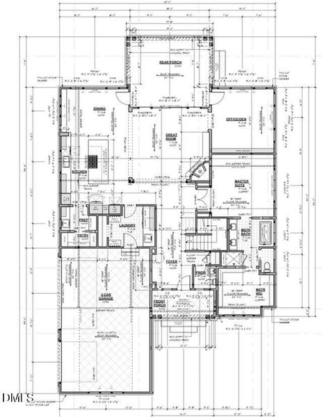 Lot 3 Perch Lane 1st Floor Plan