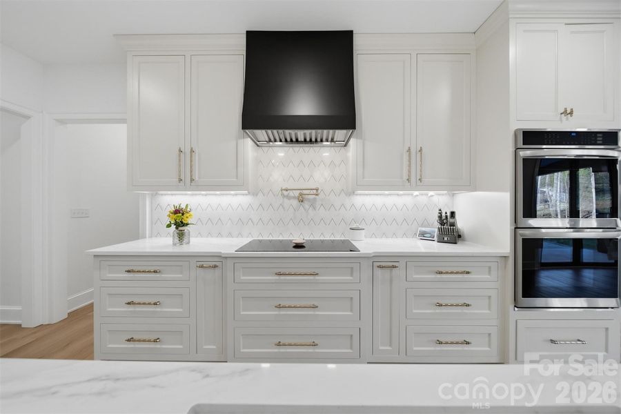 Furnished interior view inside a new home in , Hickory (Image 39).