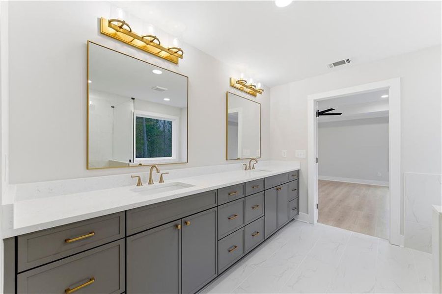 Furnished interior view inside a new home in Sterlington, Canton (Image 12).