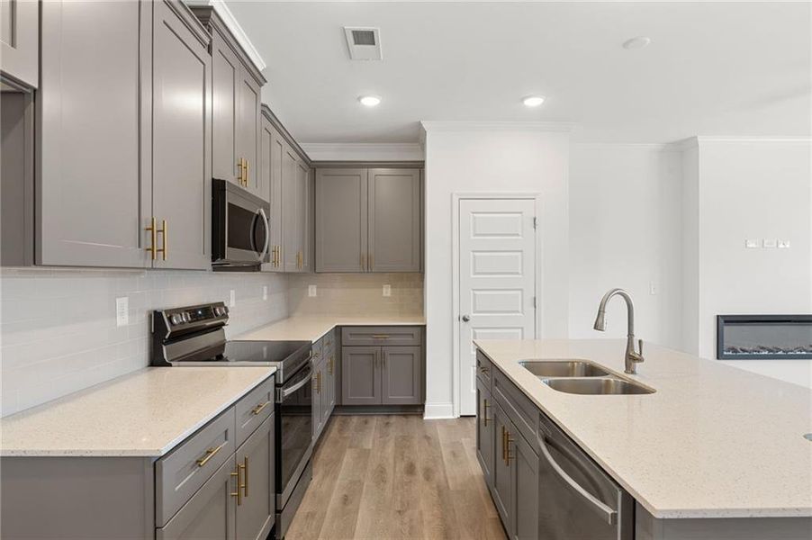 Furnished interior view inside a new home in Porter Reserve, Decatur (Image 5).