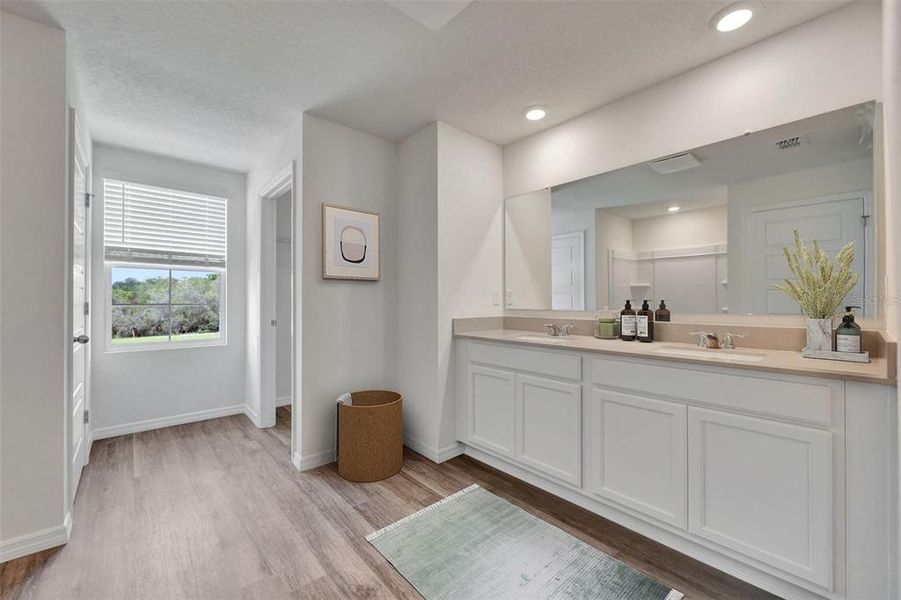Furnished interior view inside a new home in , Haines City (Image 8).