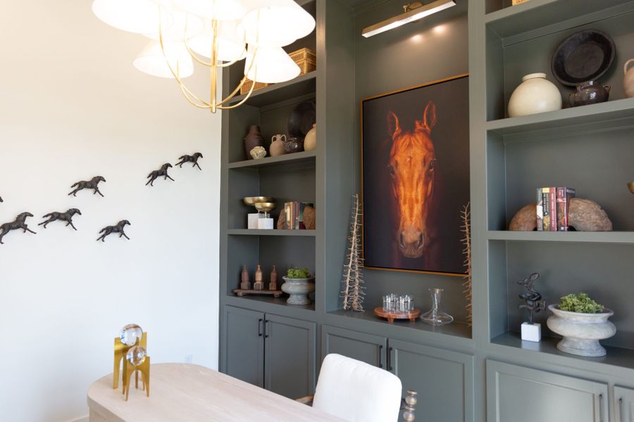 Representative furnished interior of a home built from the 5071 by Tradition Homes in Lakewood at Brookhollow – 60′ Lots, Prosper (Image 29).