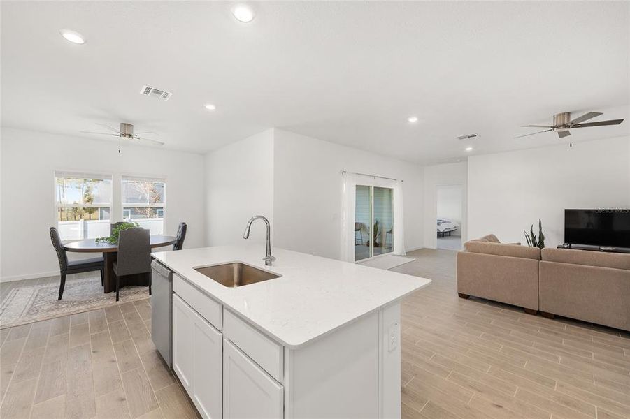 Furnished interior view inside a new home in , Ocala (Image 14).