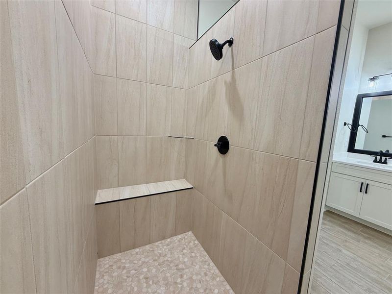 Close-up of interior finishes inside a home in , Lorena (Image 16).