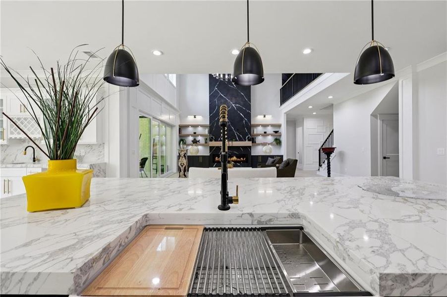 Furnished interior view inside a new home in , Hoschton (Image 39). Furnished interior view inside a new home in , Hoschton (Image 39).