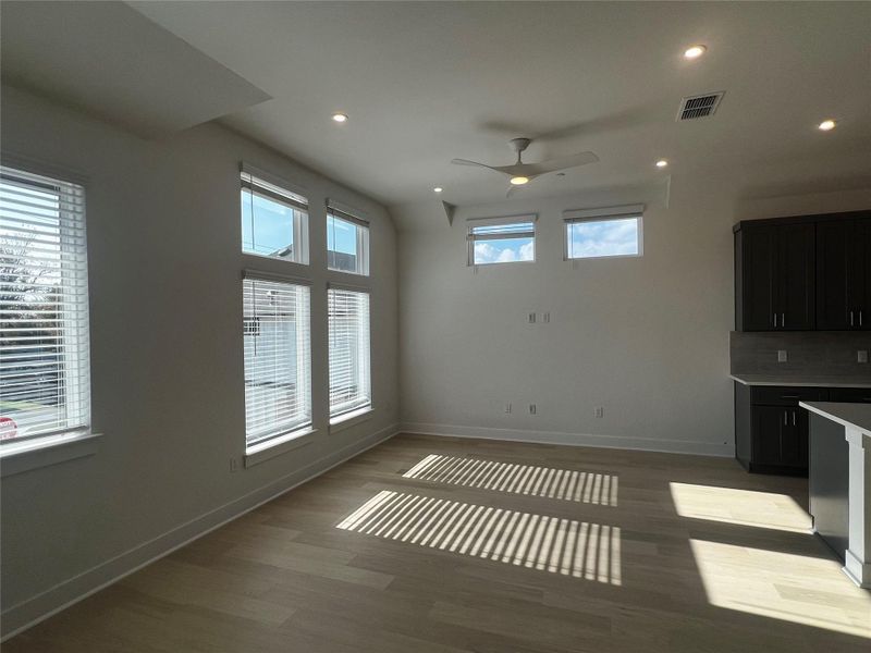 Spacious, unfurnished interior of a new home in Koenig Townhomes, Austin (Image 8).