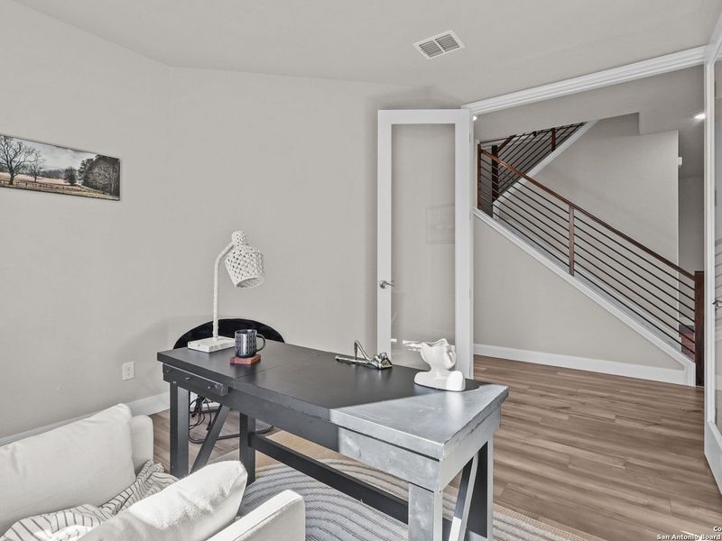 Furnished interior view inside a new home in The Reserve at Potranco Oaks, Castroville (Image 9).