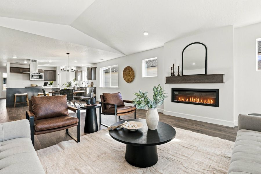 Furnished interior view inside a new home in Upland Meadows, Hermiston (Image 8).