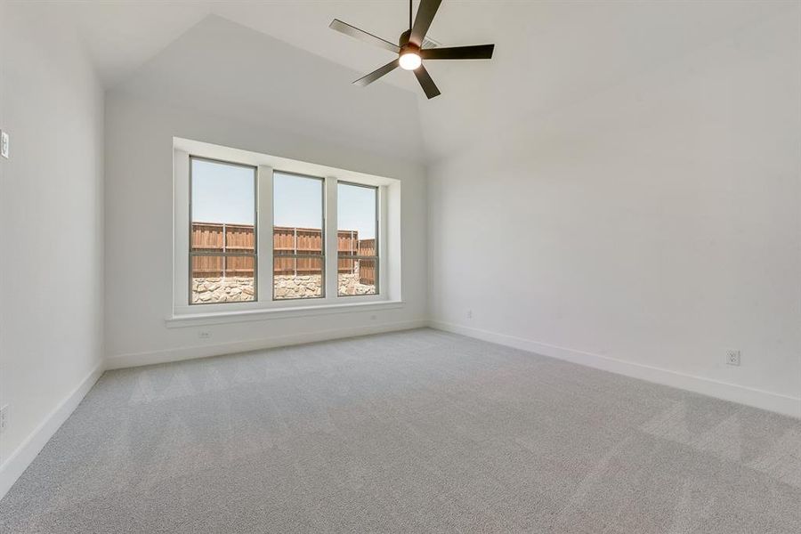 Spacious, unfurnished interior of a new home in The Homestead - 62', Rockwall (Image 31).