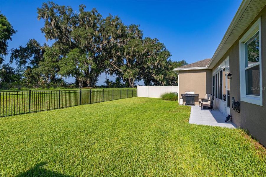 Exterior details and patio area of a home in Farm at Varrea, Plant City (Image 30). Exterior details and patio area of a home in Farm at Varrea, Plant City (Image 30).