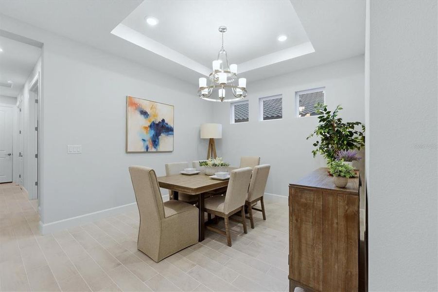 Furnished interior view inside a new home in , Bradenton (Image 11). Furnished interior view inside a new home in , Bradenton (Image 11).