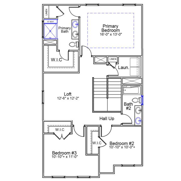 2D floor plan layout of this home in Ellington, Elgin, SC (Image 4).