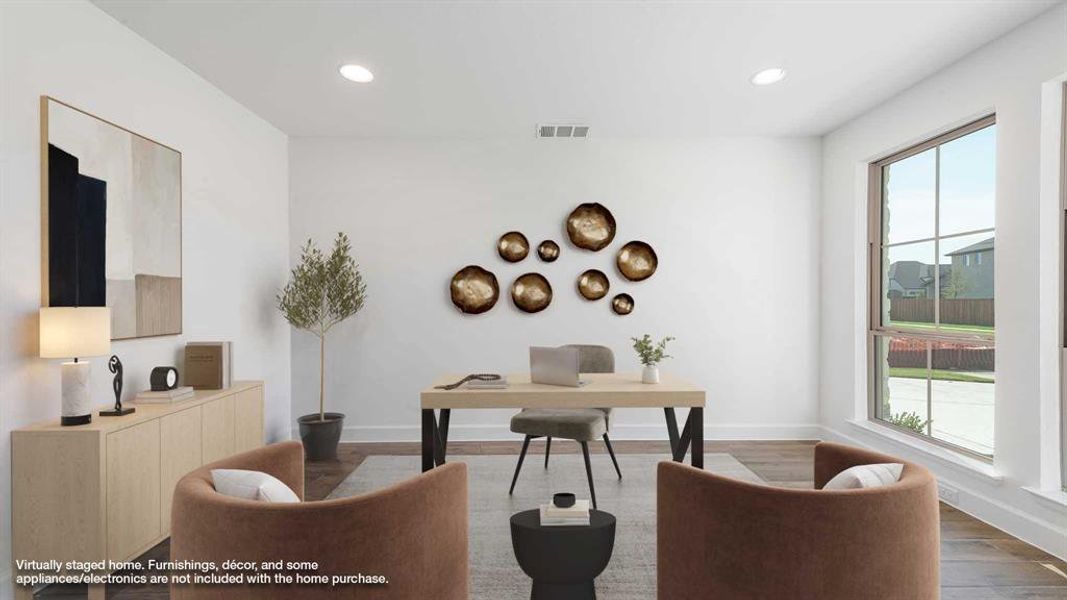 Furnished interior view inside a new home in North Sky 65', Celina (Image 11). Furnished interior view inside a new home in North Sky 65', Celina (Image 11).