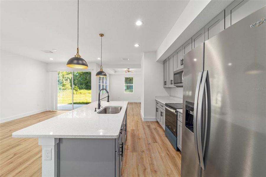 Furnished interior view inside a new home in , Ocala (Image 5).