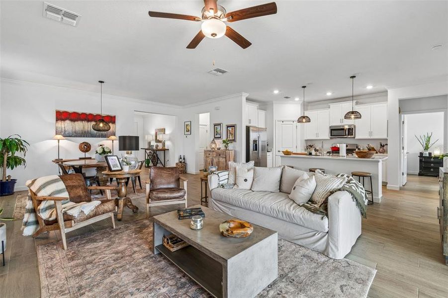 Furnished interior view inside a new home in , Wimauma (Image 30).