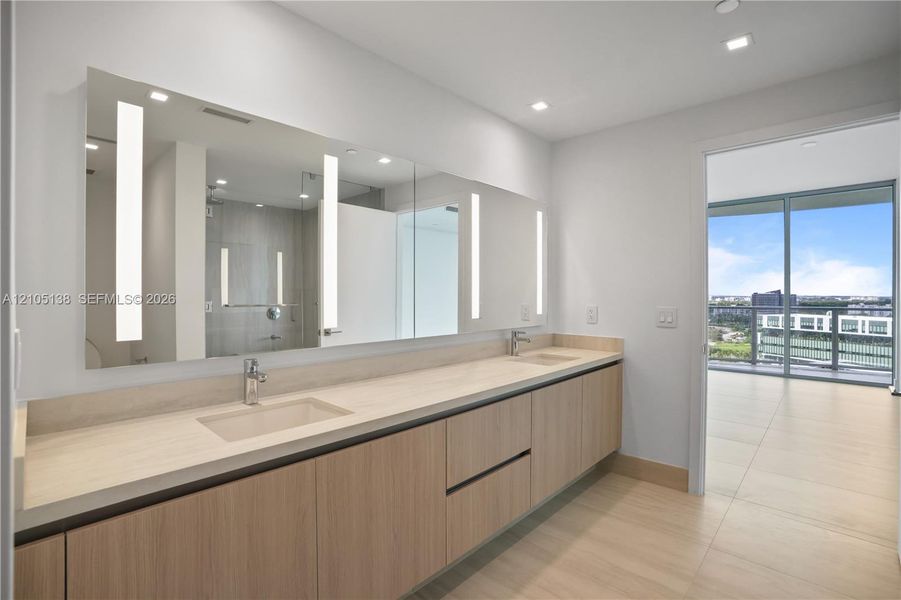 Furnished interior view inside a new home in , North Miami (Image 26).
