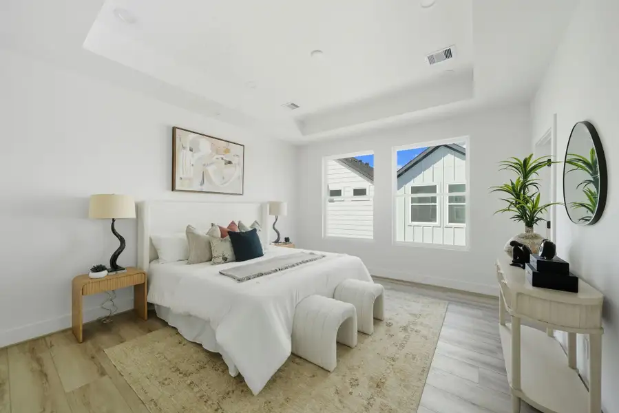 Furnished interior view inside a new home in , Houston (Image 8).