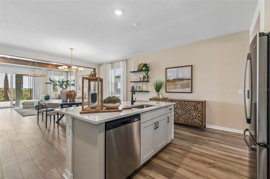 Furnished interior view inside a new home in Coasterra, Palmetto (Image 27).