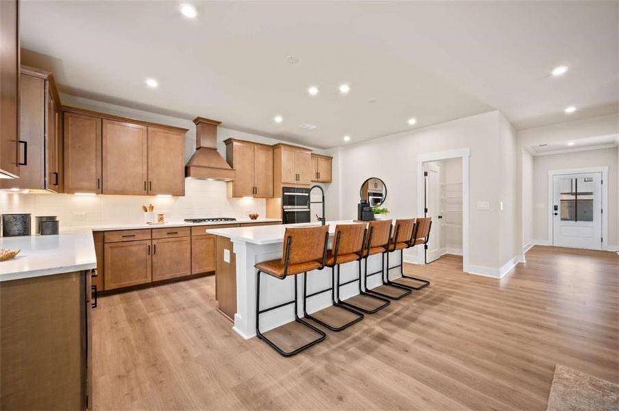 Furnished interior view inside a new home in The Paddocks at Doc Hughes, Buford (Image 6).