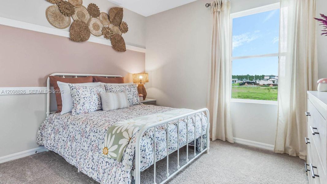 Furnished interior view inside a new home in Cascades, Davenport (Image 10).