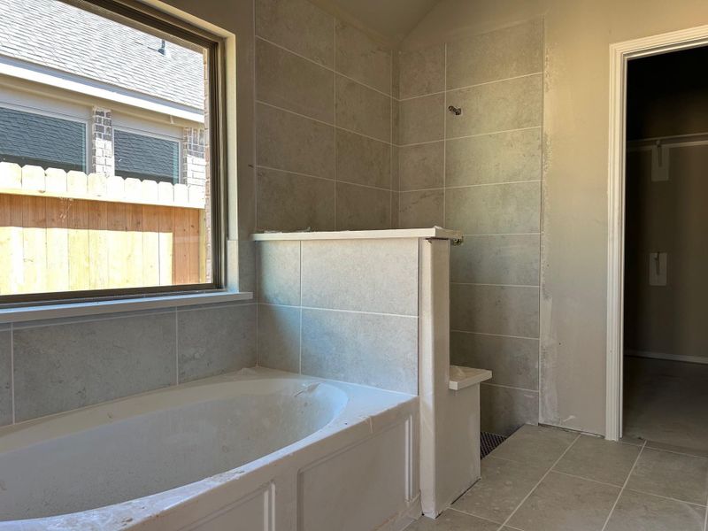 In-progress construction of a new home in The Highlands 45', Porter, TX (Image 16). In-progress construction of a new home in The Highlands 45', Porter, TX (Image 16).