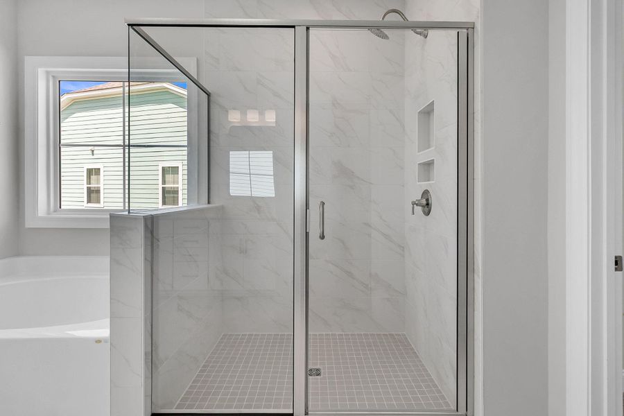 Furnished interior view inside a new home in Tidewater at Lakes of Cane Bay, Summerville (Image 6).