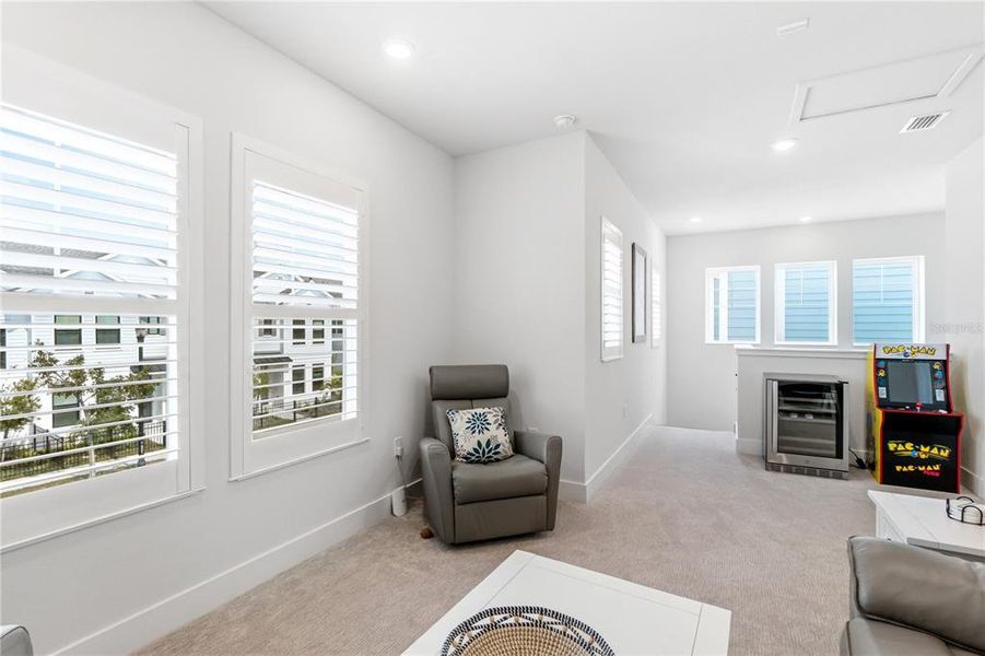 Furnished interior view inside a new home in Emerald Landing at Waterside at Lakewood Ranch – Cottage Series, Sarasota (Image 39). Furnished interior view inside a new home in Emerald Landing at Waterside at Lakewood Ranch – Cottage Series, Sarasota (Image 39).