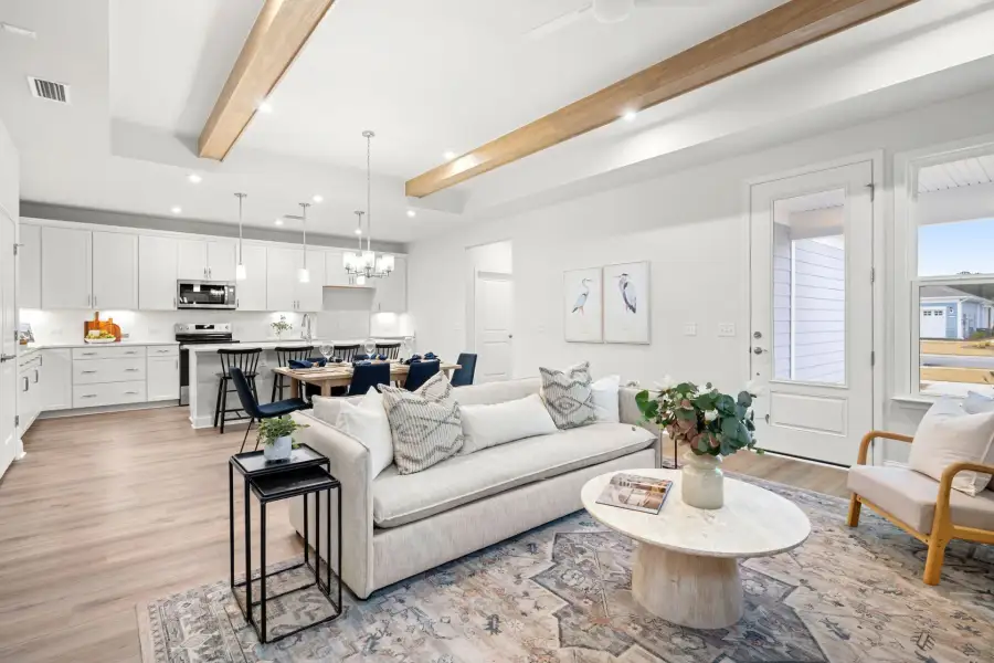 Furnished interior view inside a new home in Sun City Hilton Head, Bluffton (Image 16).