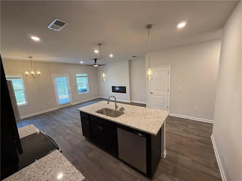 Furnished interior view inside a new home in Azalea Hills, Temple (Image 4).